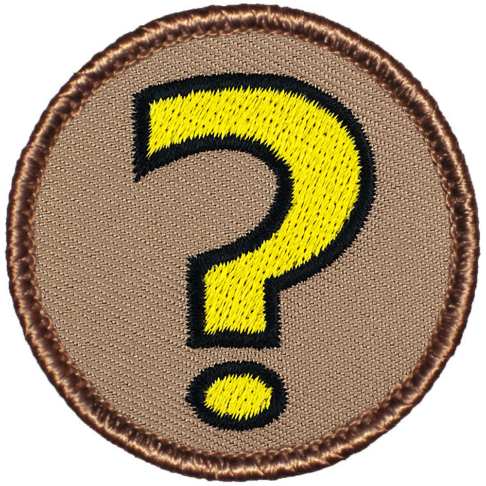 Mystery Patrol Patch - Yellow