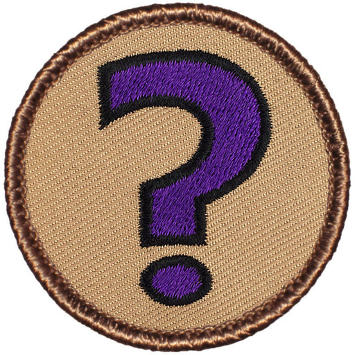 Mystery Patrol Patch - Purple