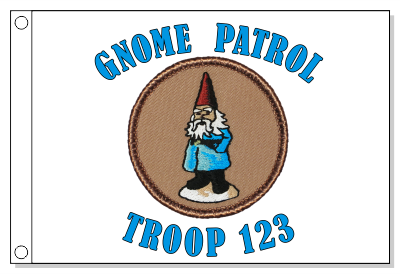 Gnome Patrol Flag