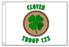 Four Leaf Clover Patrol Flag