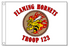 Flaming Hornet Patrol Flag