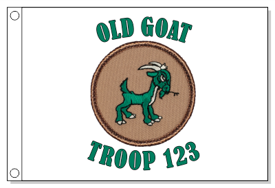Old Goat Patrol Flag