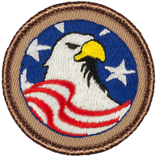 Patriotic Eagle Patrol Patch