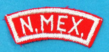 New Mexico Red and White State Strip