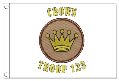 Crown Patrol Flag