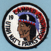 1962 Utah National Parks Council Camper Patch