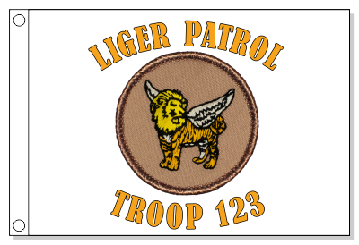 Flying Liger Patrol Flag
