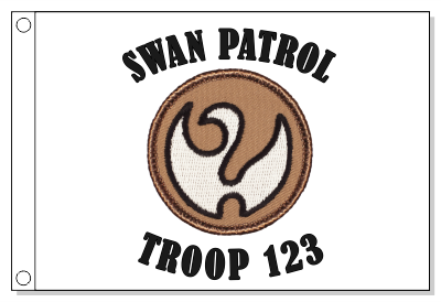 Unknown Swan Patrol Flag
