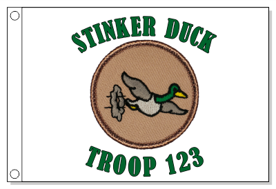 Stinker Duck Patrol Flag