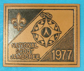 1977 NJ Leather Back Pack Patch