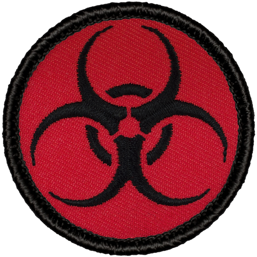 Retro Biohazard Patrol Patch