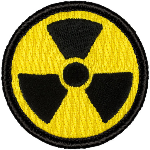 Nuclear/Radioactive Patrol Patch - Yellow & Black