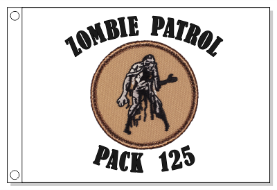 Zombie Patrol Flag