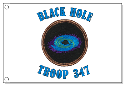 Black Hole Patrol Flag