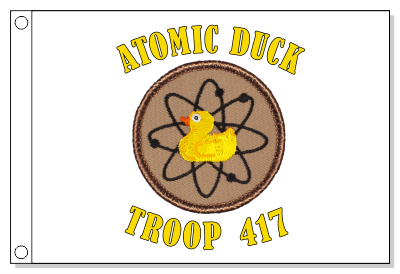 Atomic Duck Patrol Flag