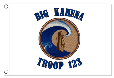 Big Kahuna Patrol Flag