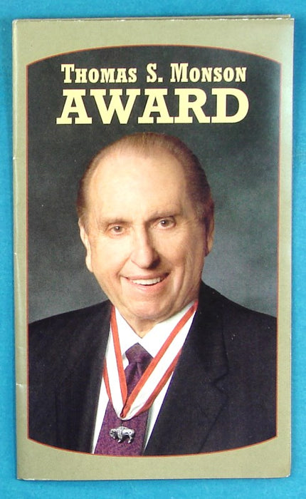 2013 NJ Thomas S. Monson Award Card (Jamboree Requirements)