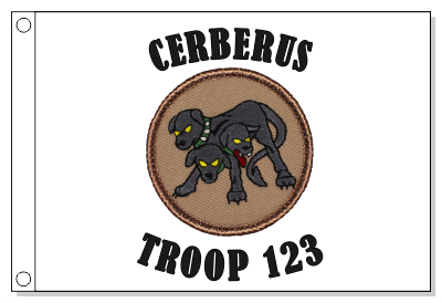 Cerberus Patrol Flag
