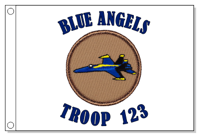 Blue Angels Patrol Flag