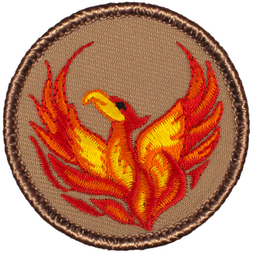 Phoenix Patrol Patch - Red & Orange