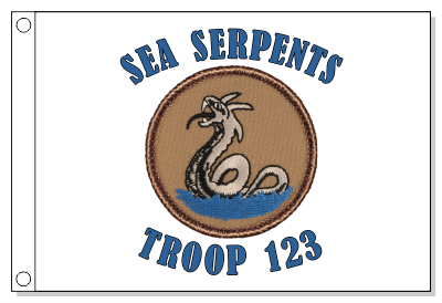 Sea Serpent Patrol Flag