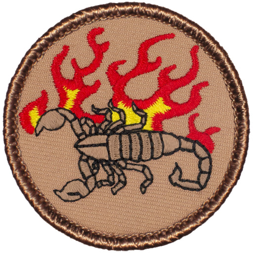 Flaming Scorpion Patrol Patch