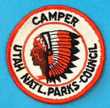 1961 Utah National Parks Camper Patch