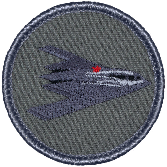 Stealth Bomber Patrol Patch - Gray
