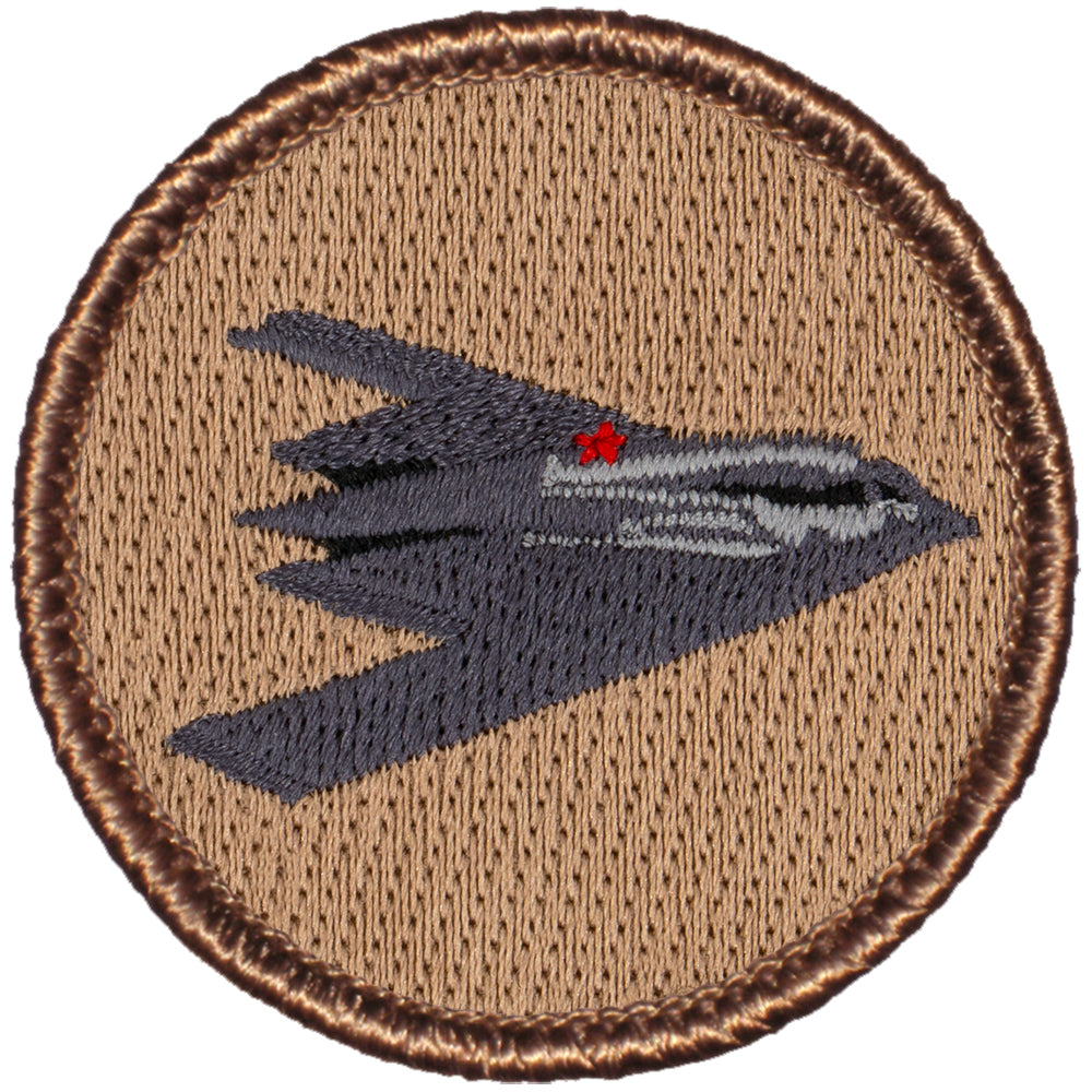 Stealth Bomber Patrol Patch - Tan