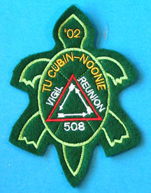 Lodge 508 Vigil Reunion 2002 Patch