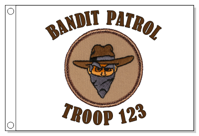 Bandit Patrol Flag