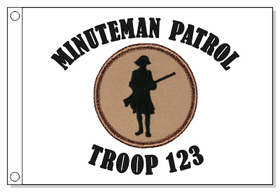 Minuteman / Rifleman Patrol Flag