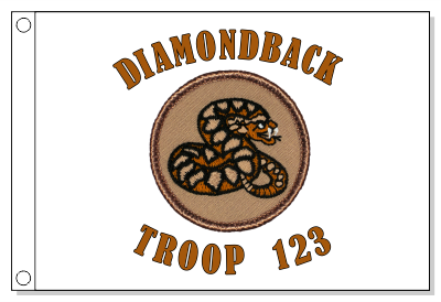 Diamondback Patrol Flag