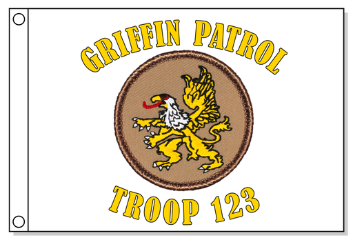 Golden Griffin Patrol Flag