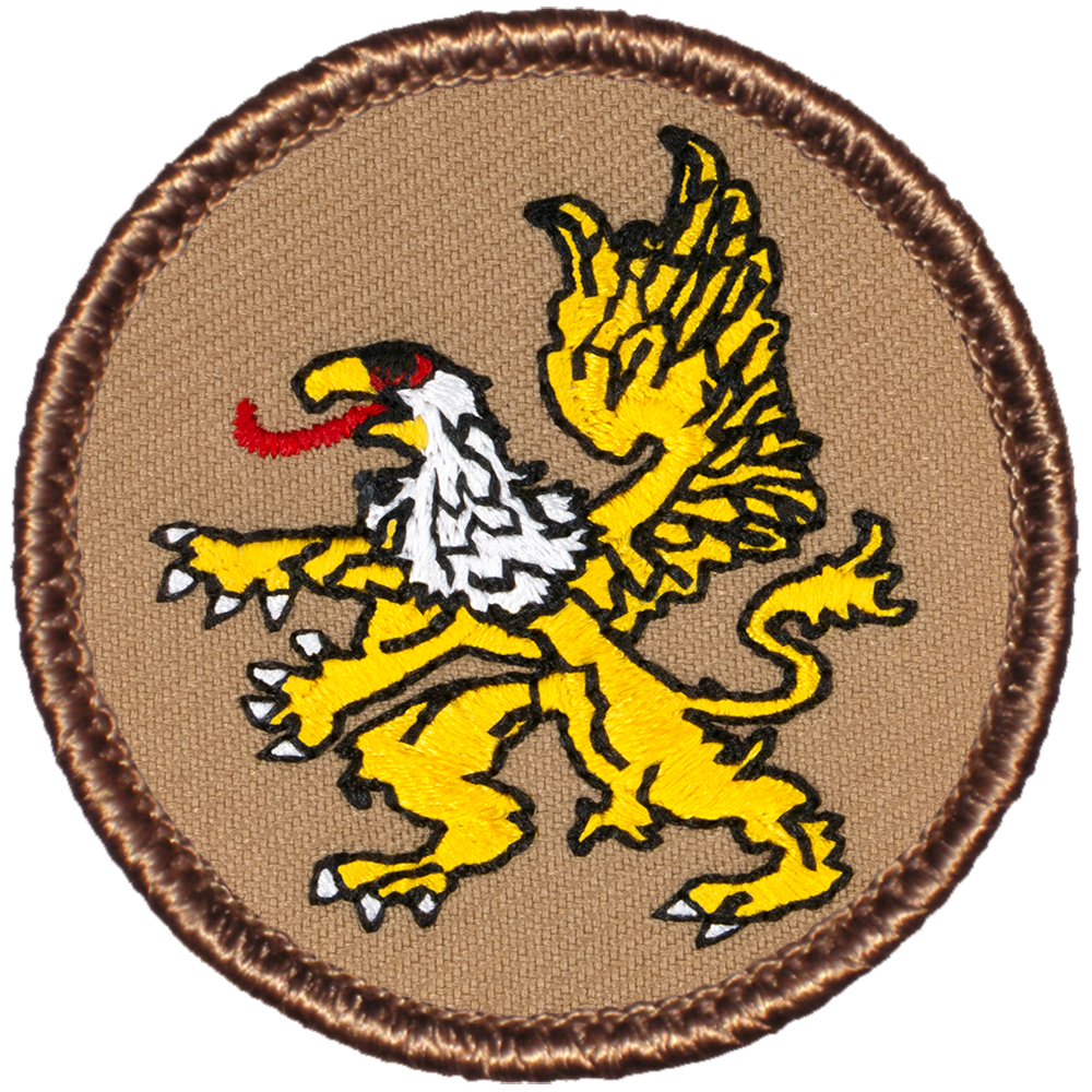 Golden Griffin Patrol Patch