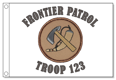 Frontier Weapons Patrol Flag
