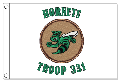 Green Hornet Patrol Flag
