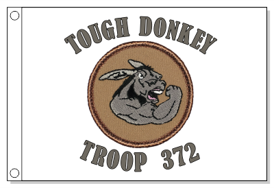 Tough Donkey Patrol Flag