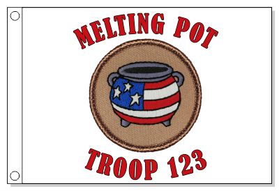 Melting Pot Patrol Flag