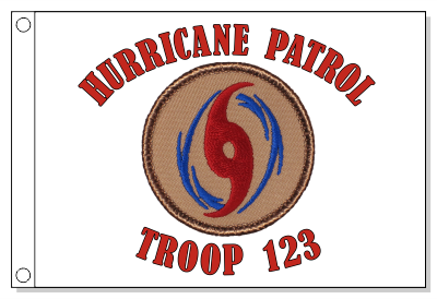 Hurricane Patrol Flag