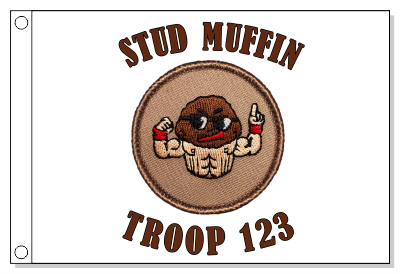 Stud Muffin Patrol Flag