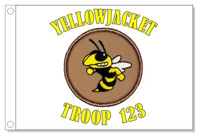 Yellowjacket Patrol Flag