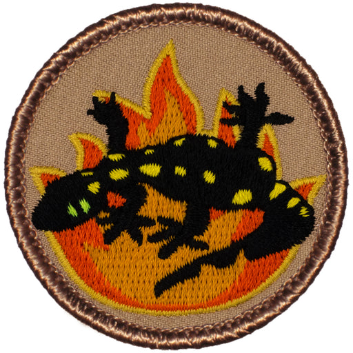 Flaming Salamander Patrol Patch