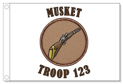 Musket Patrol Flag