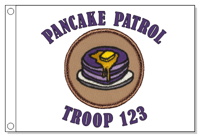 Pancake Patrol Flag