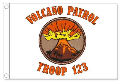 Volcano Patrol Flag