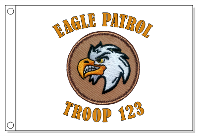 Fighting Eagle Patrol Flag