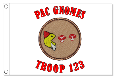 Pac Gnomes Patrol Flag