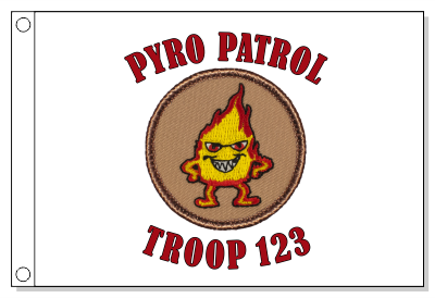 Pyro Patrol Flag