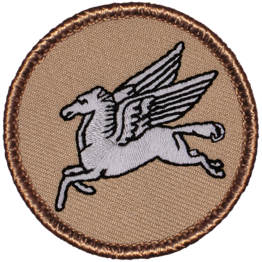 Pegasus Patrol Patch - Silver